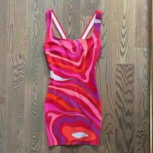 Emilio Pucci Iride Print Minidress